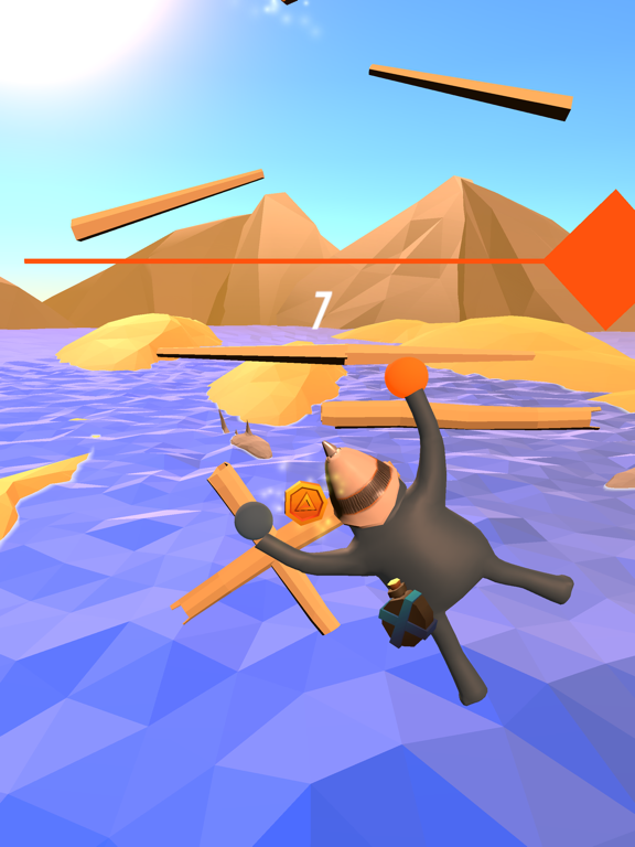 Clumsy Climber iPad screenshot 4 - Games app