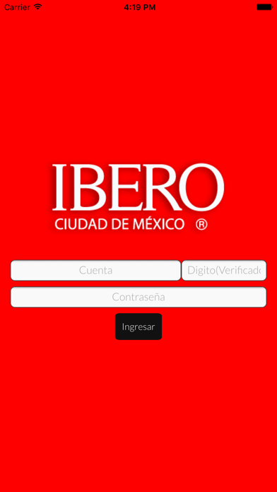 Ibero Móvil Screenshot