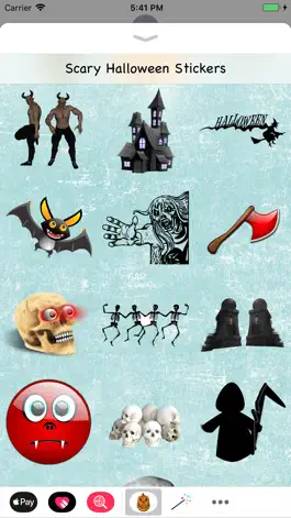 Game screenshot Scary Halloween Stickers hack