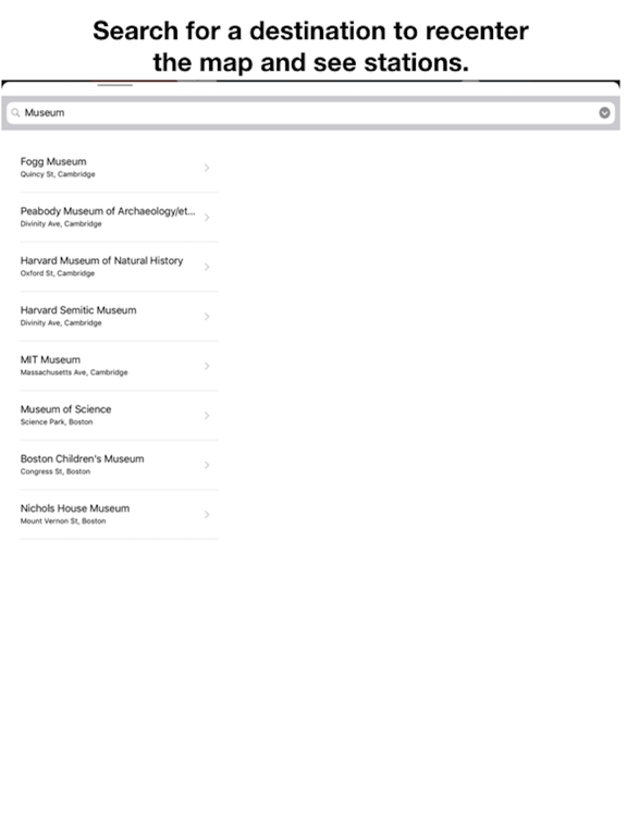 Screenshot #4 for Bike Stations Boston