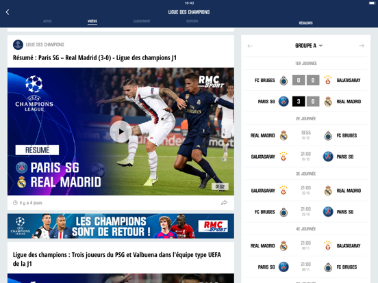 Screenshot #5 pour RMC Sport News, foot en direct