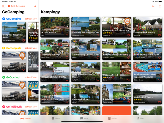 Screenshot #4 pour GoCamping.sk