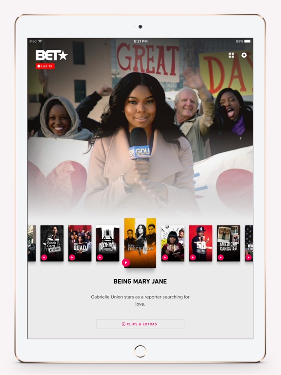 iPad Image of BET NOW - Watch Shows