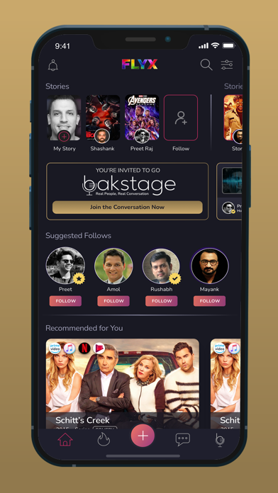 Bakstage: Interactive Podcasts Screenshot