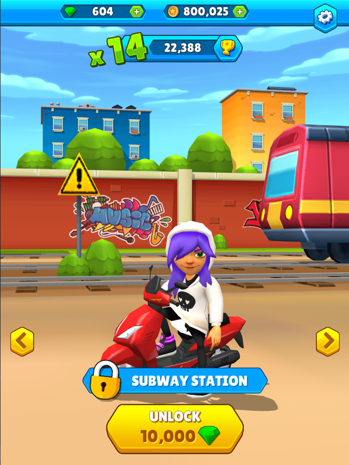 Subway Scooters 2  New Races
