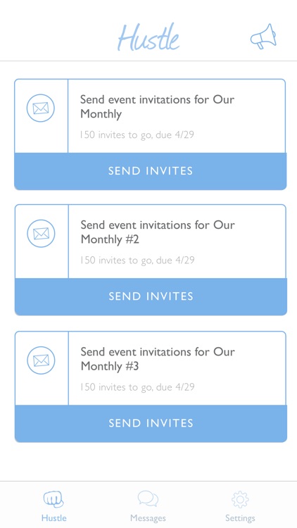 Hustle: P2P texting at scale