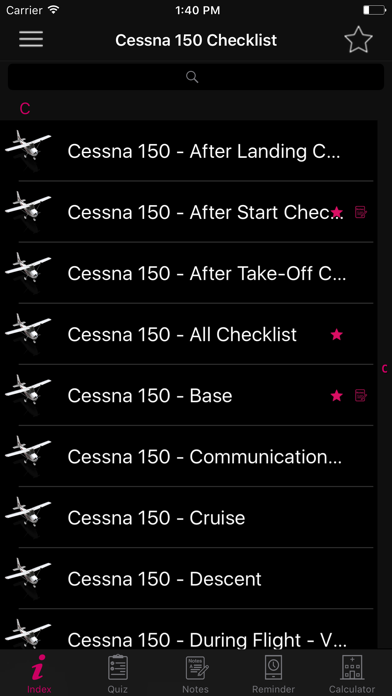 Screenshot #2 pour Cessna 150 Checklist