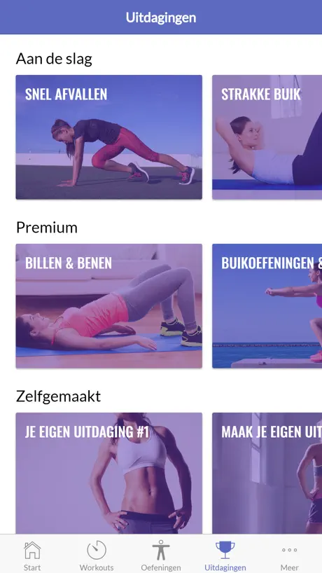 Workouts voor Afvallen
