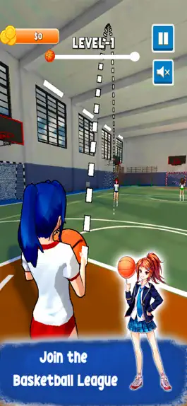 Game screenshot Anime School Basketball Dunk apk