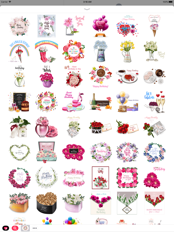 Screenshot #6 pour Beautiful Happy Birthday Pack