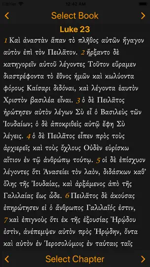 Interlinear Greek iPhone Screenshot 6