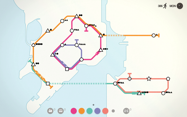 ‎Mini Metro+ Screenshot