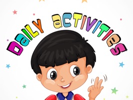 Tell friends and family about your everyday life with Daily Life Activities Stickers