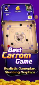 Carrom Gold : Game of Friends screenshot #1 for iPhone