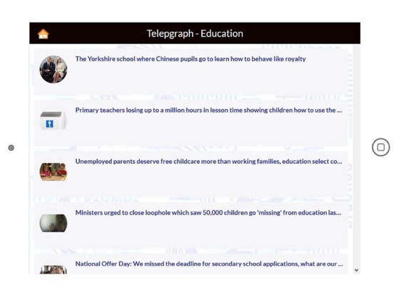 Screenshot #5 pour UK Education News
