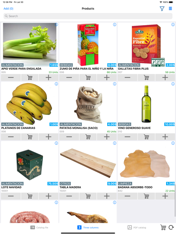 iGes - Sales management iPad screenshot 5 - Business app