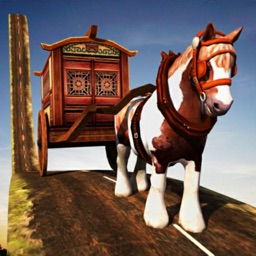 Horse Carriage On Stunts Track