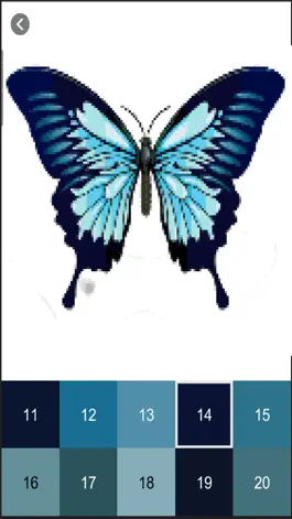 Game screenshot Butterfly & Flower Pixel Color mod apk