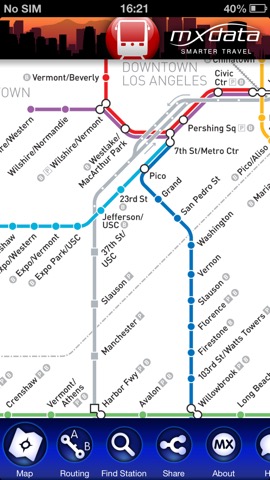 LA Metro Interactive Mapのおすすめ画像1