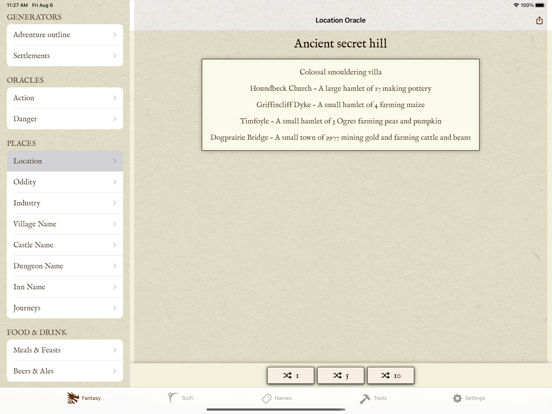Screenshot #4 pour Game Master's Toolkit