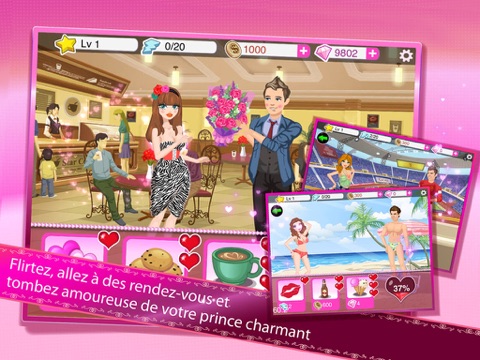 Screenshot #6 pour Star Girl: Cœurs de Valentins