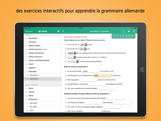 Screenshot #6 pour Lingolia grammaire allemande
