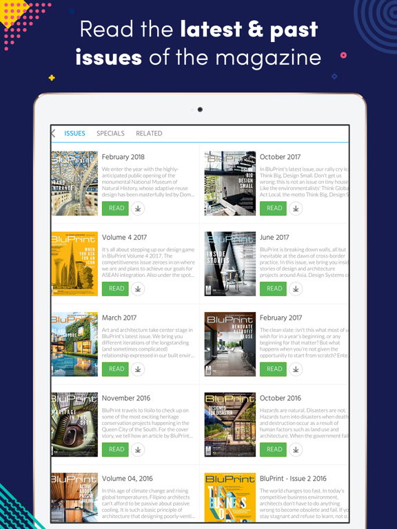 Screenshot #4 pour BluPrint Magazine