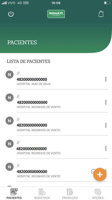 Gestão da Internação Screenshot