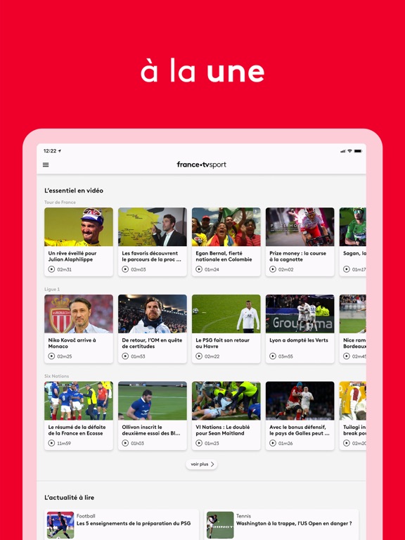 France tv sport: actu sportive France tv sport: actu sportive