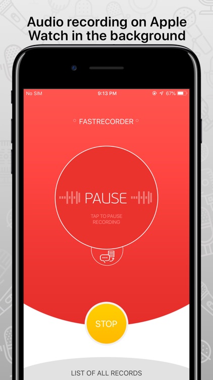 FastRecorder audio recording screenshot-4