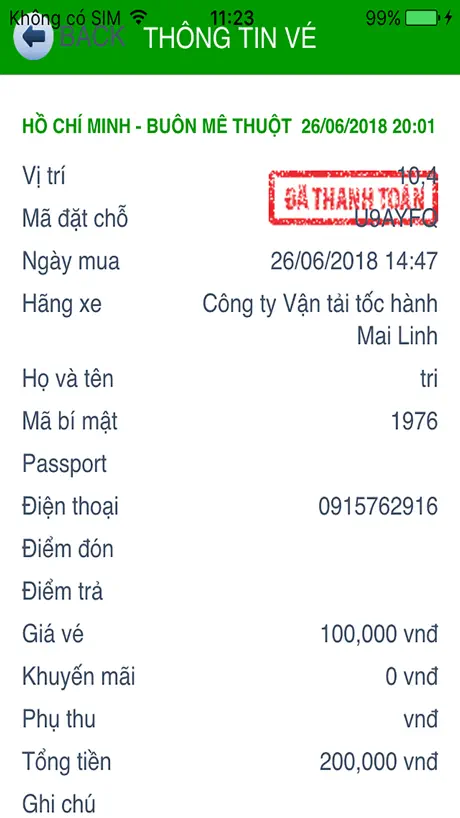 MaiLinhExpress