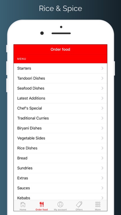 How to cancel & delete Rice & Spice Walkden from iphone & ipad 2