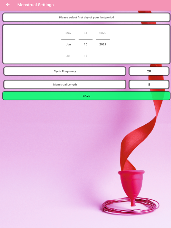 Screenshot #4 pour Myself - Period Tracker