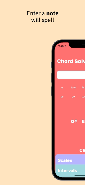‎Chord Solver Screenshot
