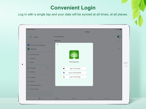 Morning Dew - Devotionals iPad screenshot 6 - Reference app
