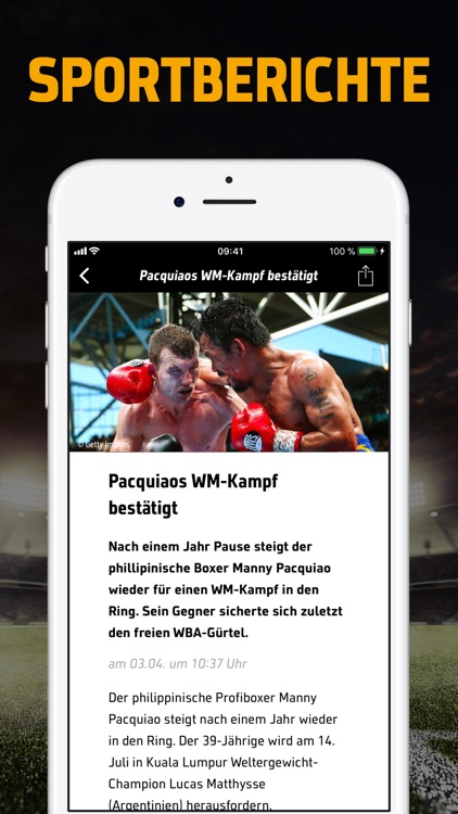 SPORT1 - News & Live Ticker screenshot-3