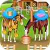 Horse and pony caring game icon