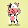 Animated Moody Cow icon