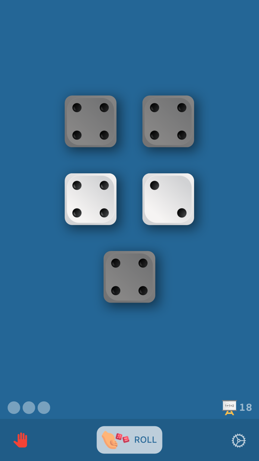 #6. Just Dice: Simple & Fun (iOS) 由: Slobodan Milinkovic