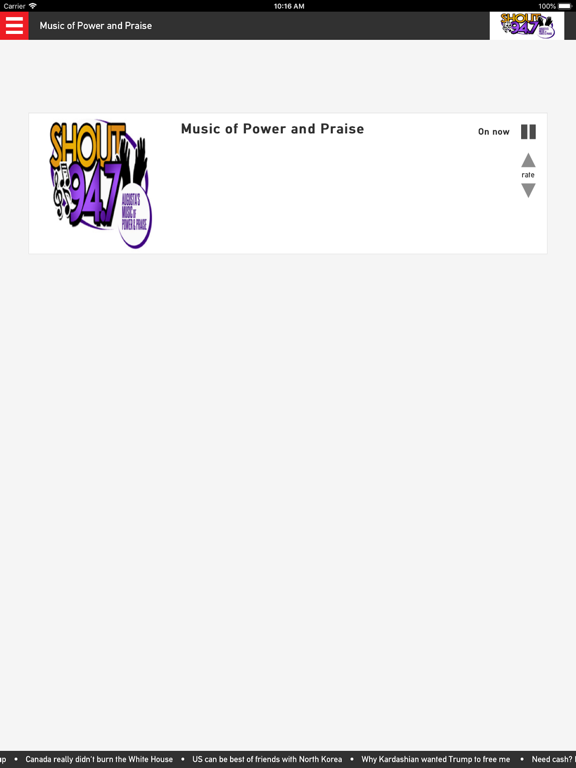 Screenshot #4 pour WAAW Shout 94.7