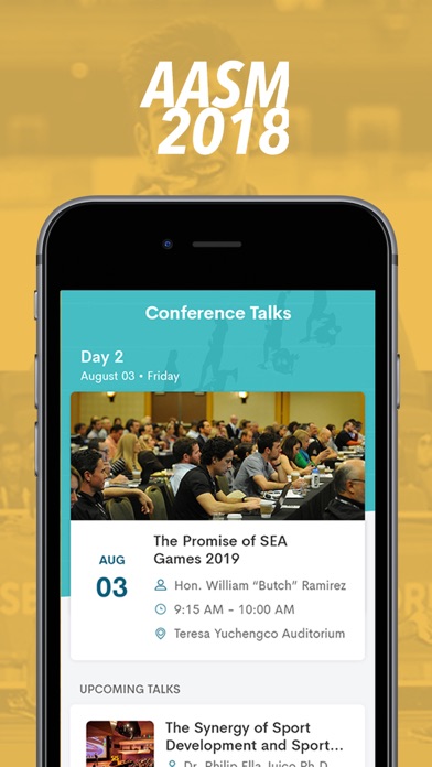 How to cancel & delete AASM Conference 2018 from iphone & ipad 1
