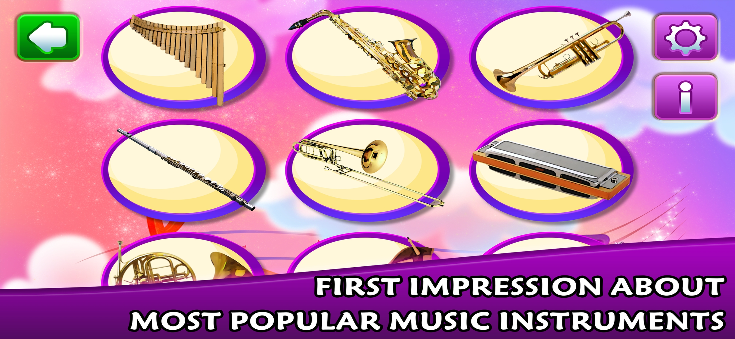 Kids learn music instruments screenshot 3
