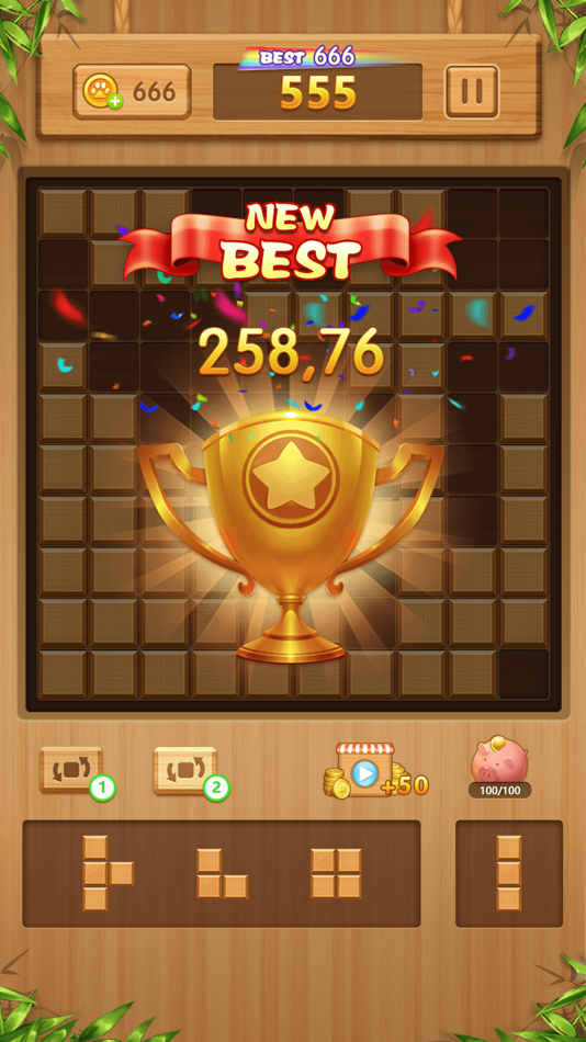 #5. Block Puzzle - Wood Legend (iOS) 来自: Wood Puzzle Games Studio