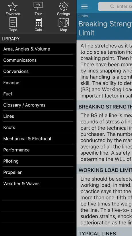 Boating Calcs