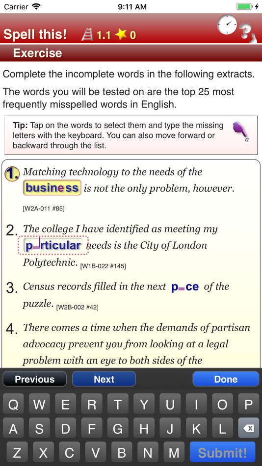 #5. English Spelling & Punctuation (iOS) 由: UCL Business PLC