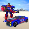 Police Robot Car Hero icon