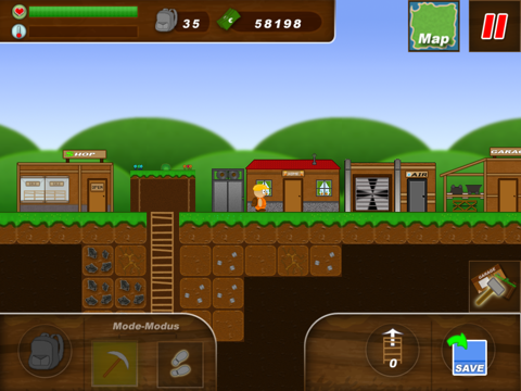 Screenshot #4 pour Treasure Miner - 2d gem mine