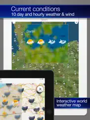 wetter und wind prognose ipad bildschirmfoto 2