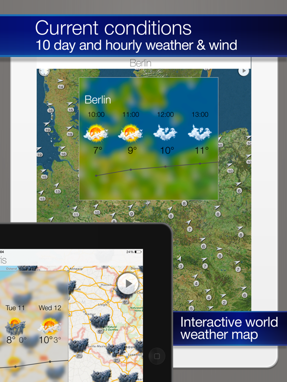 Screenshot #5 pour Prévisions météo et vent