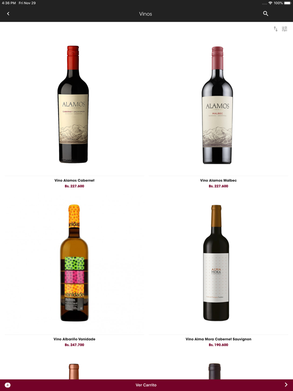 Licores Mundiales iPad screenshot 5 - Food & Drink app